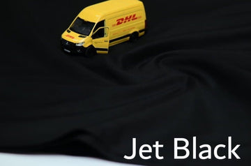 MA Collection unstitched Jet black Suit