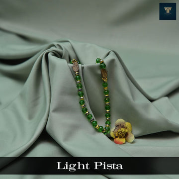 MA Collection unstitched light Pista Suit