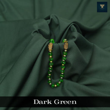MA Collection unstitched Dark Green Suit